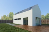 Angle 02 - moderní rodinný dům se sedlovou střechou