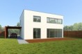 Plain 02 - moderní rodinný dům s plochou střechou